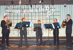 Beim Liederkranzkonzert Maulbronn