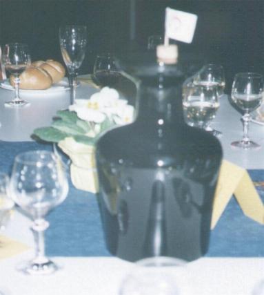 Die kredenzten Weine